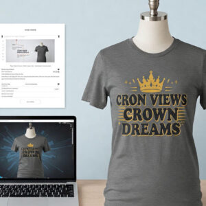 Crown Views, Crown Dreams Tee