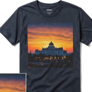 Sunset at Crown Hotel Tee
