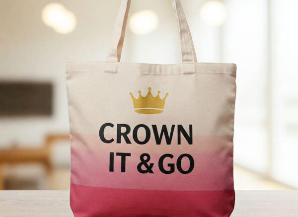 Crown It & Go Tote Bag